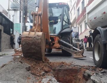 Reparos são realizados nas regiões sul e leste pela Cesama