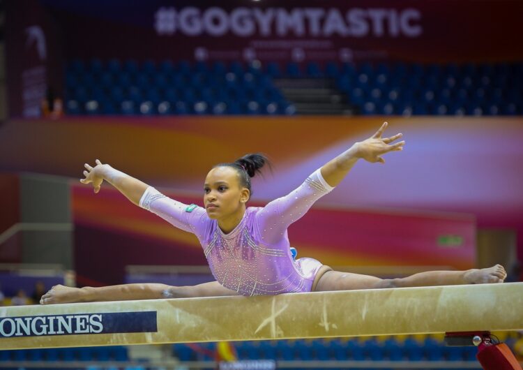 Rebeca Andrade vence o individual geral no Pan e conquista vaga em Tóquio