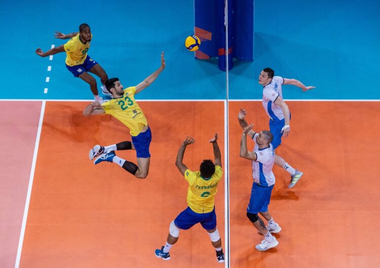 Em jogo disputado, Brasil vence a Eslovênia no tiebreak pela Liga das Nações