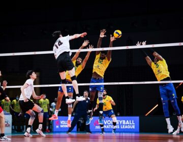 Brasil bate Japão e chega à quarta vitória em cinco jogos na Liga das Nações masculina