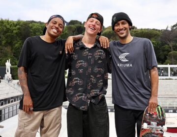Kelvin Hoefler, Felipe Gustavo e Giovanni Vianna fecham a Seleção Olímpica de Skate