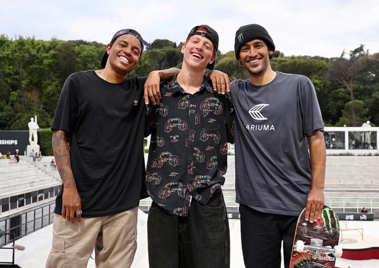 Kelvin Hoefler, Felipe Gustavo e Giovanni Vianna fecham a Seleção Olímpica de Skate