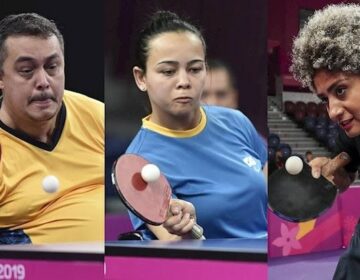 David Freitas, Marliane Santos e Millena França completam a equipe brasileira de tênis de mesa nos Jogos Paralímpicos