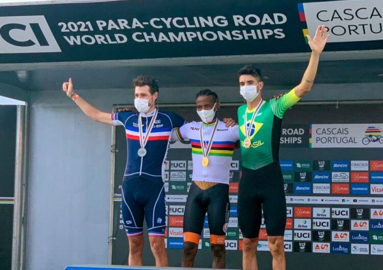 Lauro Chaman conquista o bronze na prova de contrarrelógio do Mundial de ciclismo paralímpico