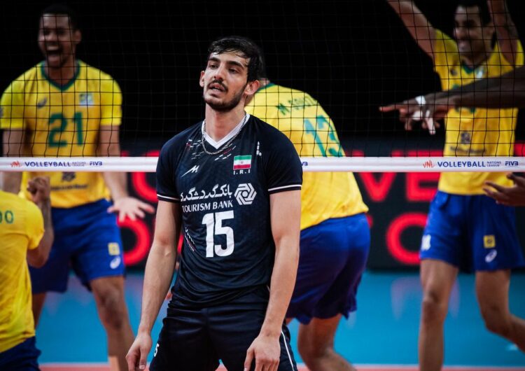 Brasil supera Irã e segue líder na Liga das Nações de vôlei masculino