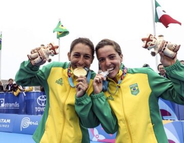 Luisa Baptista e Vittoria Lopes serão as brasileiras no triatlo em Tóquio