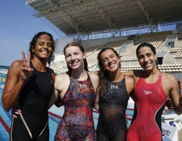 Revezamentos 4 x 100m livre feminino e 4x100m medley misto do Brasil são confirmados em Tóquio