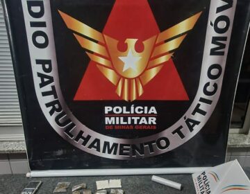 Polícia Militar apreende materiais relacionados ao tráfico de drogas no bairro Nova Germânia