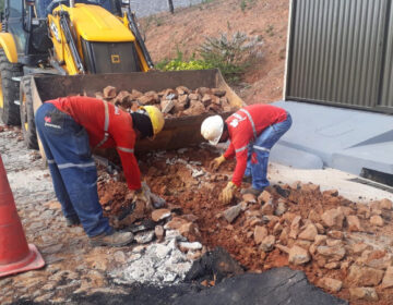 Cesama remodela mais 170 metros de redes de esgoto no Bom Clima