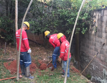 Mais 140 metros de redes de esgoto são remodelados no Quintas das Avenidas pela Cesama