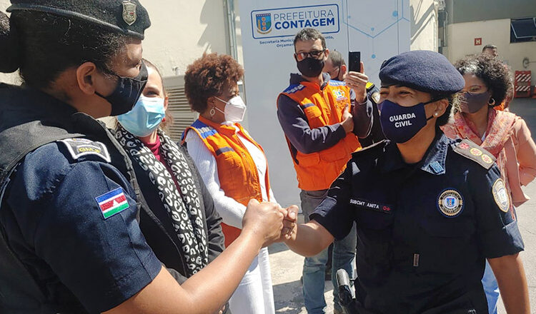 Secretaria de Segurança Urbana e Cidadania visita a Guarda Municipal de Contagem