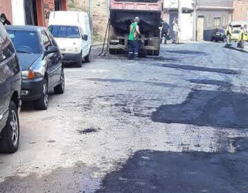 Recomposição asfáltica é realizada pela Operação Boniteza no bairro Santa Rita e na Avenida JK