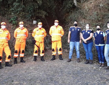 Busca por recuperação da vegetação e encostas no Morro do Cristo é realizada por Operação conjunta 
