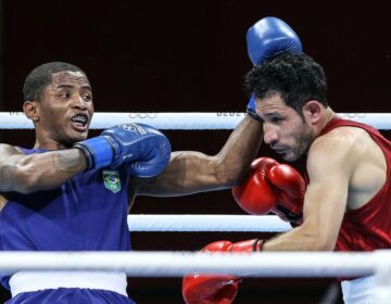 Wanderson de Oliveira avança às oitavas de final do boxe em Tóquio