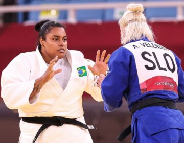 Judoca Maria Suelen vai passar por cirurgia no joelho no Brasil