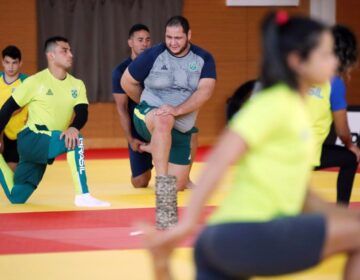 Seleção de judô realiza primeiro treino em Hamamatsu