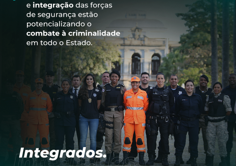 Criminalidade violenta cai 24% em Minas Gerais no primeiro semestre do ano