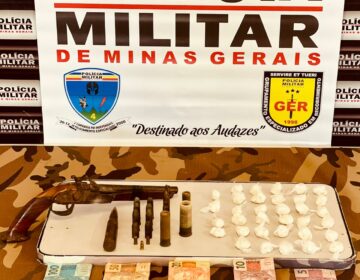 Polícia Militar prende dois autores e apreende materiais relacionados ao tráfico de drogas no bairro São Damião