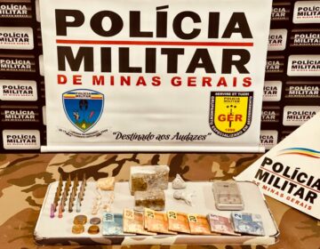 Polícia Militar prende cinco autores por tráfico de drogas no bairro Santa Efigênia