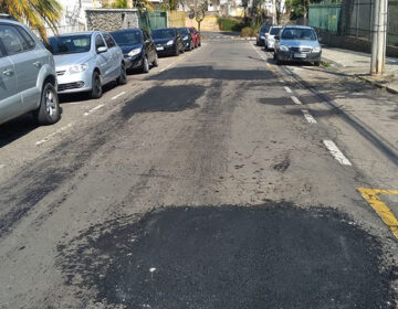 Empav realiza recomposição asfáltica no bairro Alto dos Passos