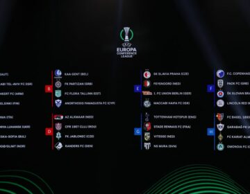 Uefa sorteia os grupos da próxima Liga Europa