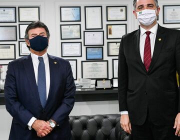 Presidentes do Senado e do STF discutem volta do diálogo entre Poderes