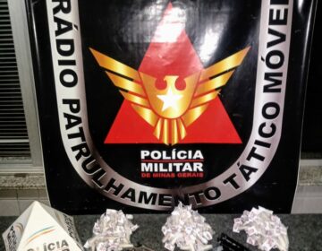 Polícia Militar apreende menor infrator e materiais relacionados ao tráfico de drogas no bairro Santa Efigênia