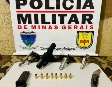 Polícia Militar apreende arma de fogo no bairro São Pedro