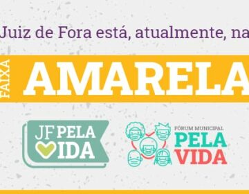 Município vai para a Faixa Amarela do programa “Juiz de Fora pela Vida”