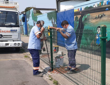 SMU realiza implantação de gradis em diversos pontos da cidade
