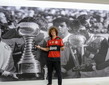 David Luiz é apresentado oficialmente pelo Flamengo