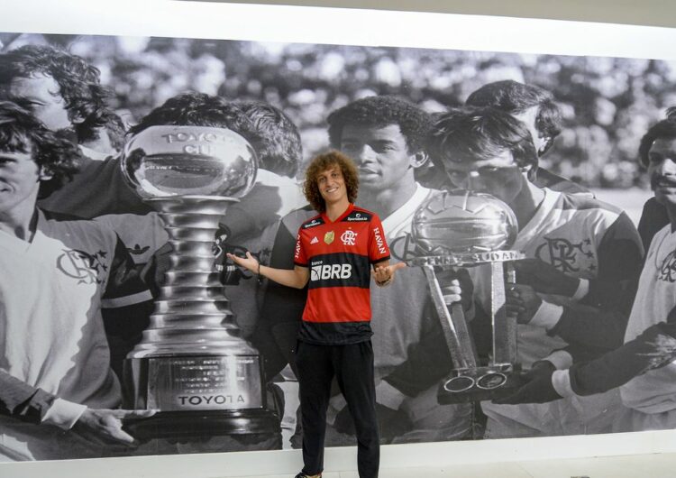 David Luiz é apresentado oficialmente pelo Flamengo