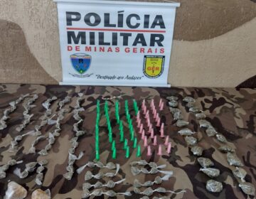 Polícia Militar apreende menor infrator e materiais relacionados ao tráfico de drogas no Jardim Natal