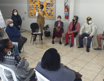 Grupo de idosos retoma atividades presenciais no Cras Costa Carvalho