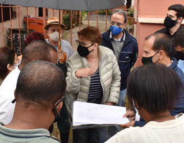 Prefeita visita pontos de alagamentos históricos na Zona Norte