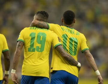 Eliminatórias: com brilho de Neymar e Raphinha, Brasil goleia Uruguai