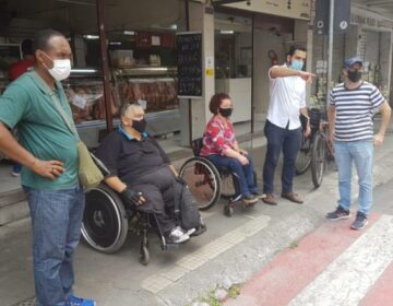 Secretarias da PJF avaliam acessibilidade nas ruas da região central