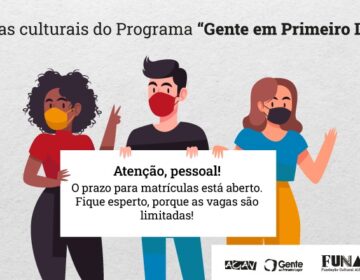 Programa “Gente em Primeiro Lugar” inicia retomada das oficinas presenciais