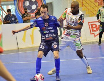 Joaçaba e Cascavel empatam em 2×2 nas quartas da Liga de Futsal