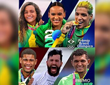 Seis medalhistas olímpicos concorrem ao Troféu Melhor Atleta do Ano