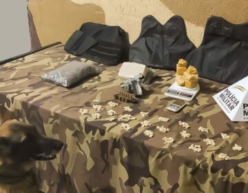 Polícia Militar prende autor e apreende materiais relacionados ao tráfico de drogas na Vila Alpina