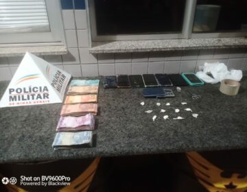 Durante Operação, PM prende três autores e materiais relacionados ao tráfico de drogas em Santa Luzia