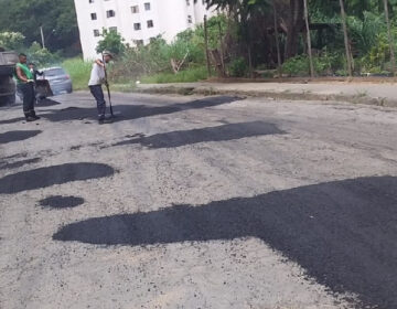 Programa Boniteza realiza operação tapa-buracos em sete bairros da cidade