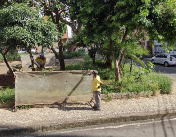 Empav prossegue com choque de zeladoria em praças e vias do município