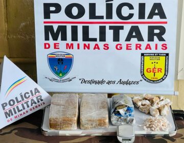 Polícia Militar prende autor e materiais relacionados ao tráfico de drogas  no bairro Barão do Retiro