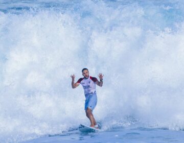 Surfe: Brasil segue apenas com Caio Ibelli em Sunset Beach