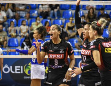 Sesi Bauru domina Minas e conquista a Copa Brasil de vôlei feminino