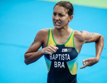 Copa América de triatlo tem dobradinha brasileira no topo do pódio