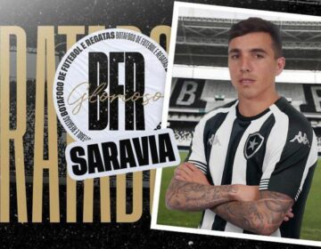 Argentino Renzo Saraiva é o terceiro reforço do Botafogo na era Textor