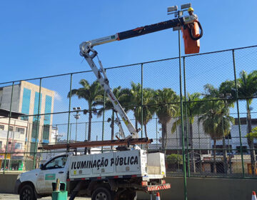 Programa Boniteza inicia revitalização da iluminação pública em Rosário de Minas